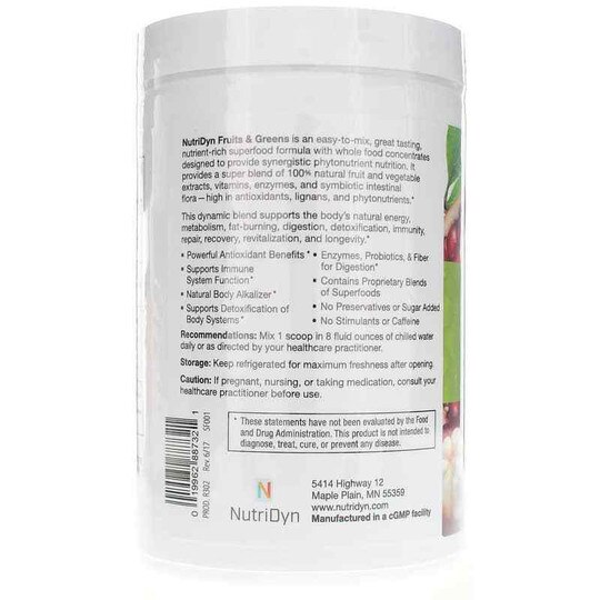 Fruits & Greens Daily Drink, ND